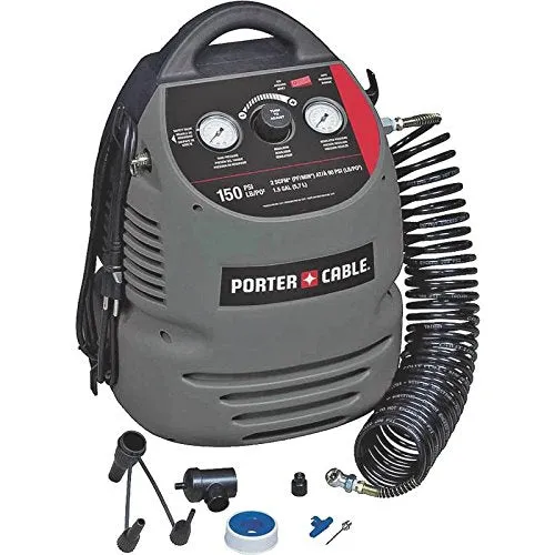 1.5 Gallon Oil-Free Fully Shrouded Compressor