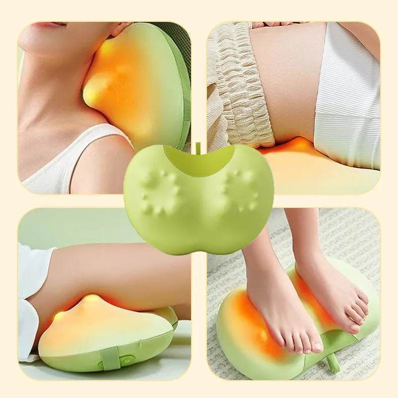 2025 Hot Sale3D Kneading Neck & Back Massage Pillow with Heat