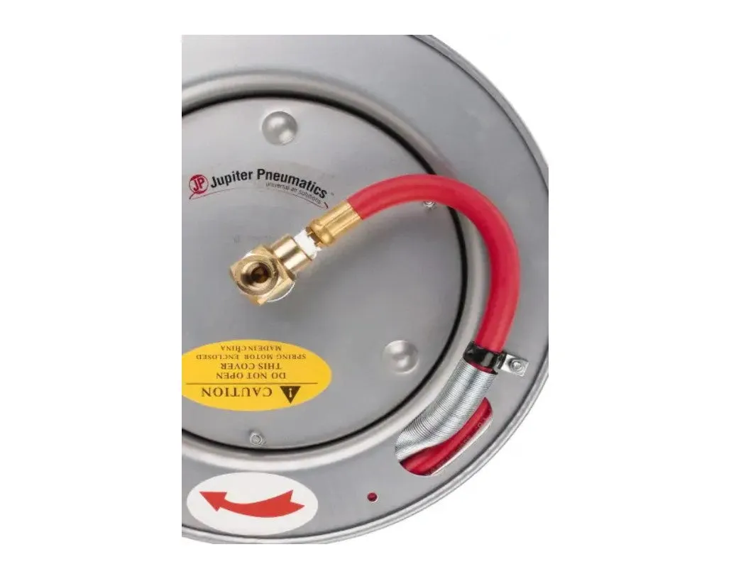 93-386-1 General-Duty Spring Retractable Air Hose Reel 3/8" x 25'