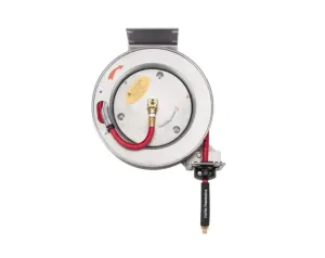 93-386-1 General-Duty Spring Retractable Air Hose Reel 3/8" x 25'