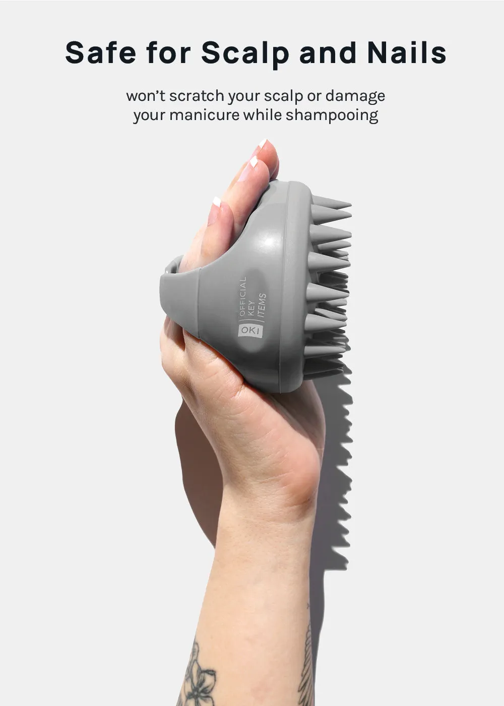 A  Shampoo Scalp Massager Brush (44 bristles)