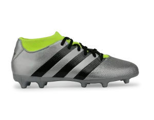 adidas Men's ACE 16.3 Primemesh FG/AG Silver Metalic/Core Black/Solar Yellow