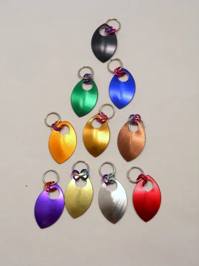 Chainmaille Metal Stitch Markers