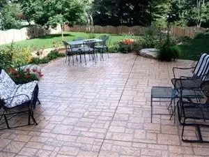 Concrete Paper Stencil - Ashlar Tile
