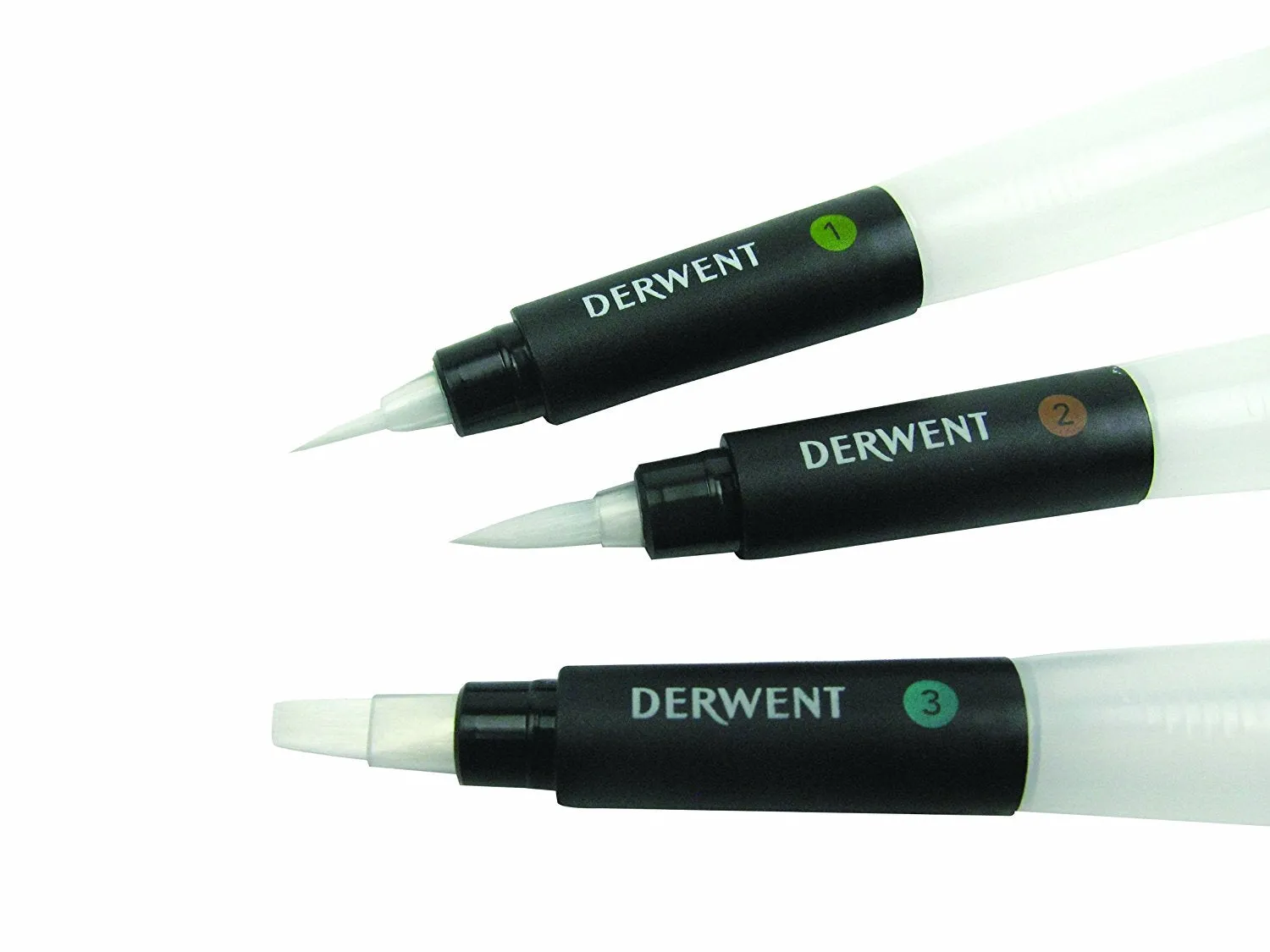 Derwent Watercolor Brush Pack of 3