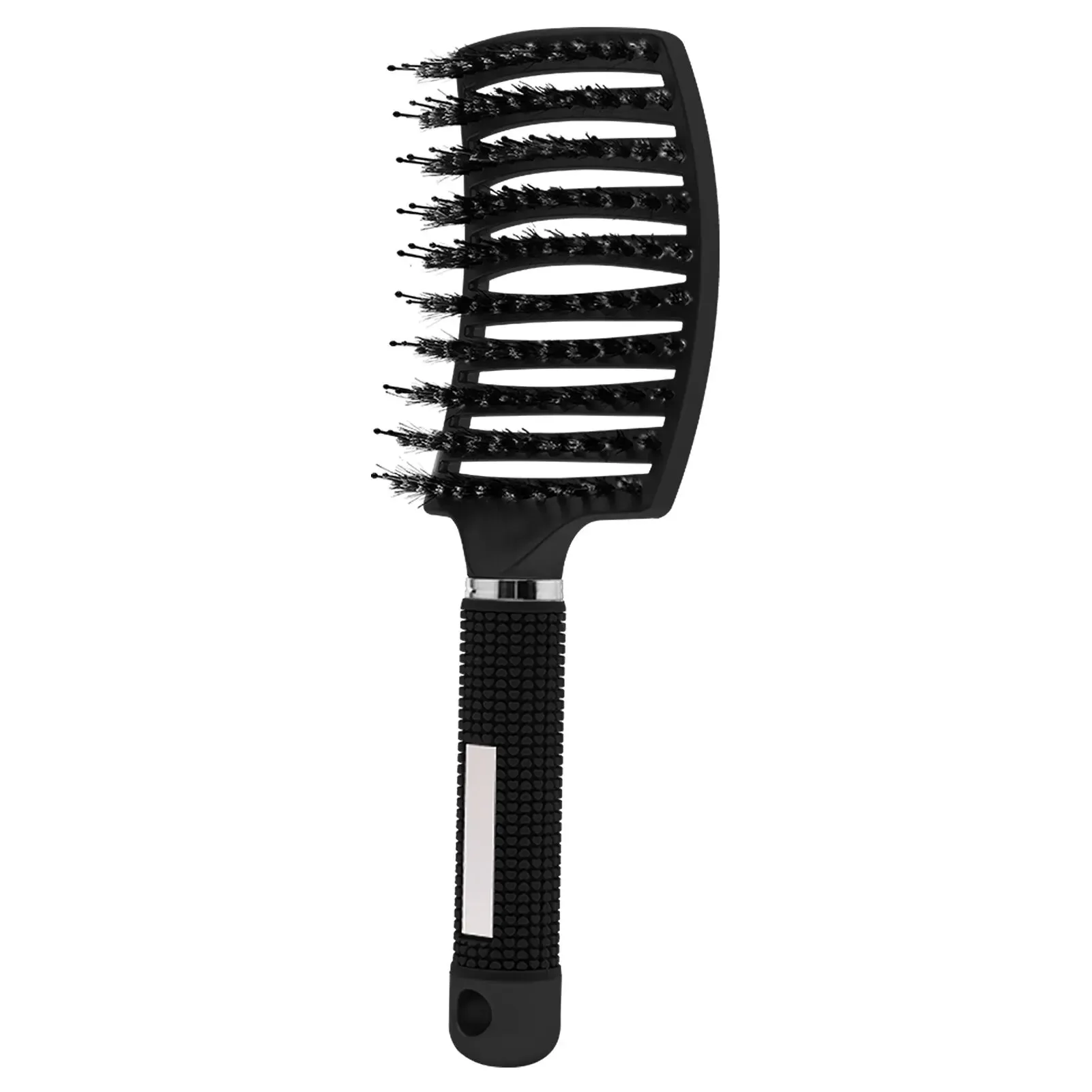 Detangling Hair Brush for Women Bristle Nylon Wet Massage Comb for Curly Hair Salon Styling Tool