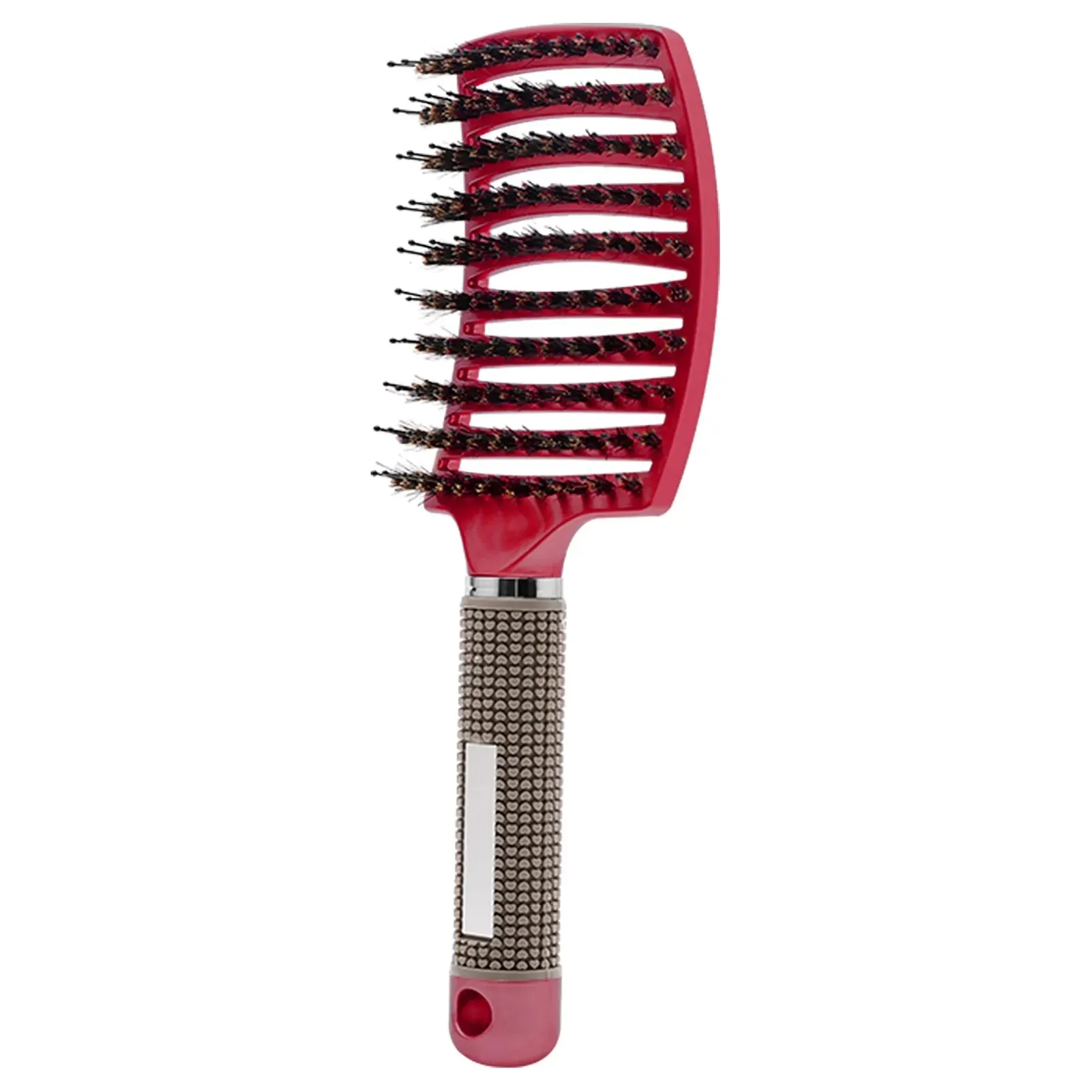 Detangling Hair Brush for Women Bristle Nylon Wet Massage Comb for Curly Hair Salon Styling Tool