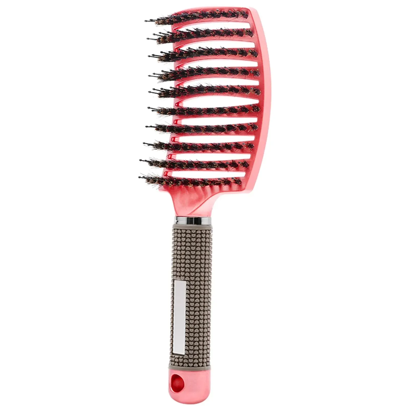Detangling Hair Brush for Women Bristle Nylon Wet Massage Comb for Curly Hair Salon Styling Tool
