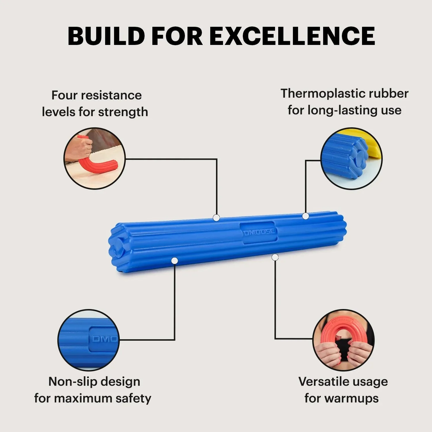 DMOOSE Flex Bar - 4pk