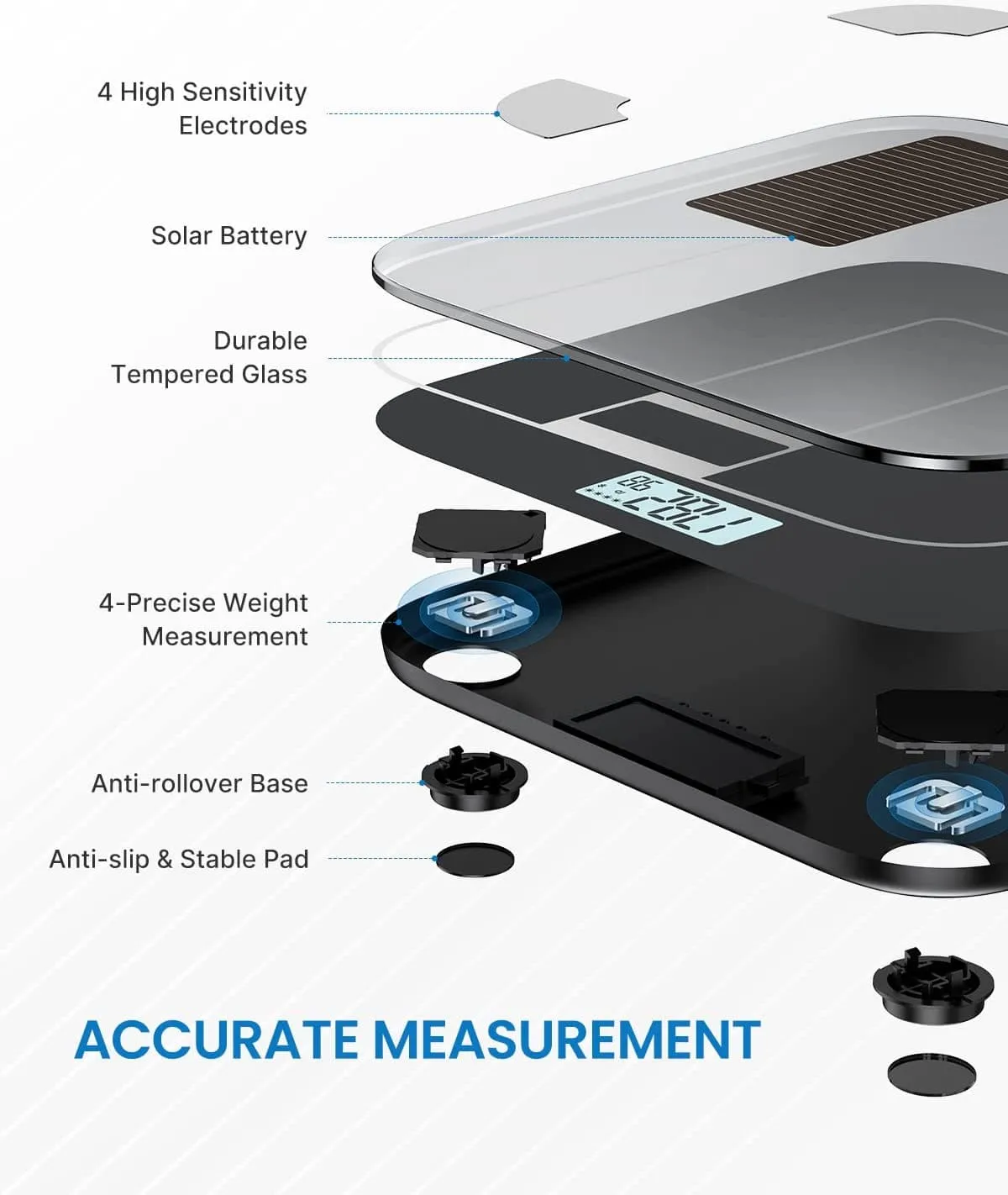 Elis Solar Smart Body Scale