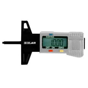 EXELAIR® Digital Tire Tread Depth Gauge (0 to 1" Range)