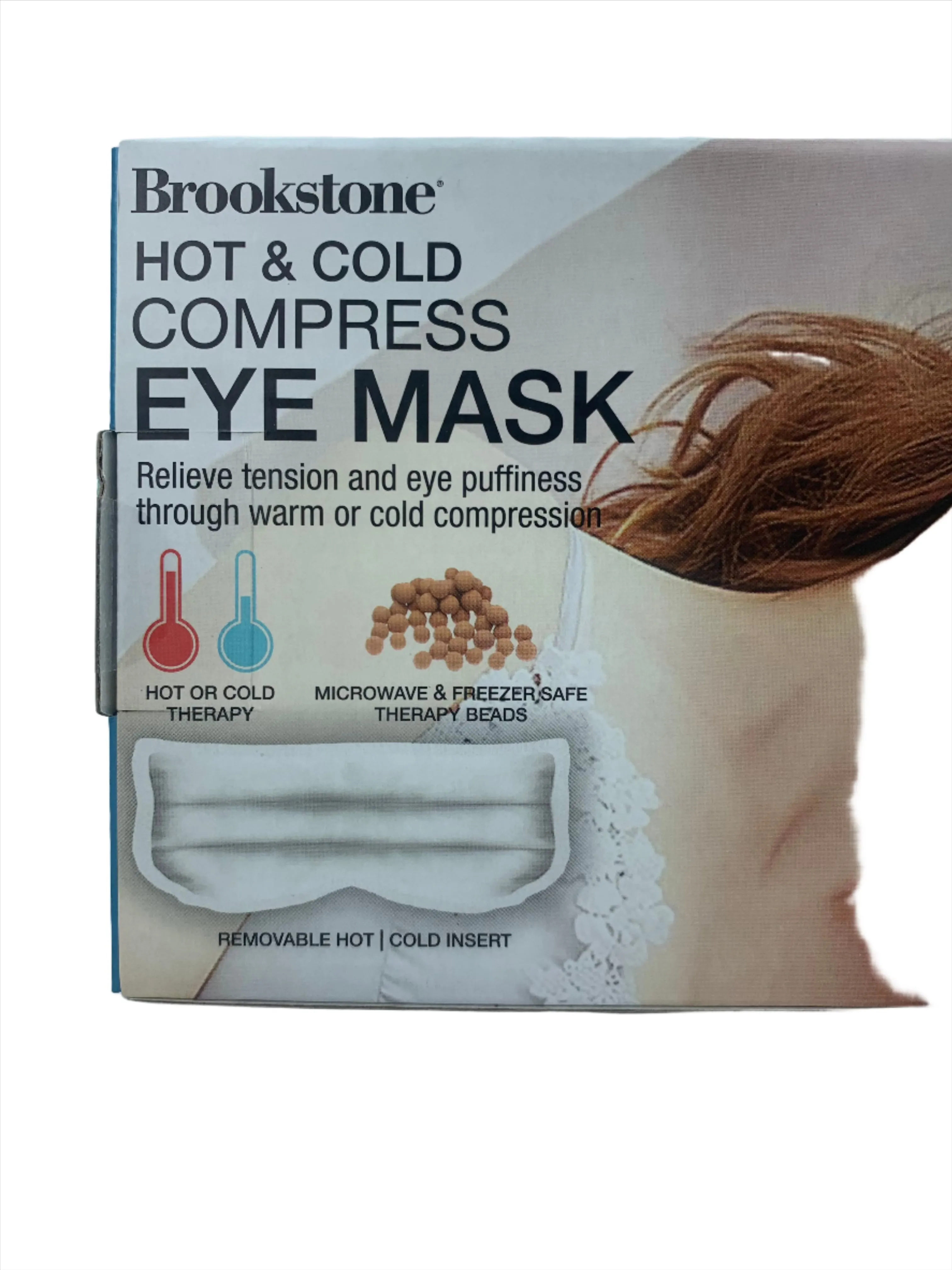 Eye Mask, Hot & Cold Compress, Brookstone