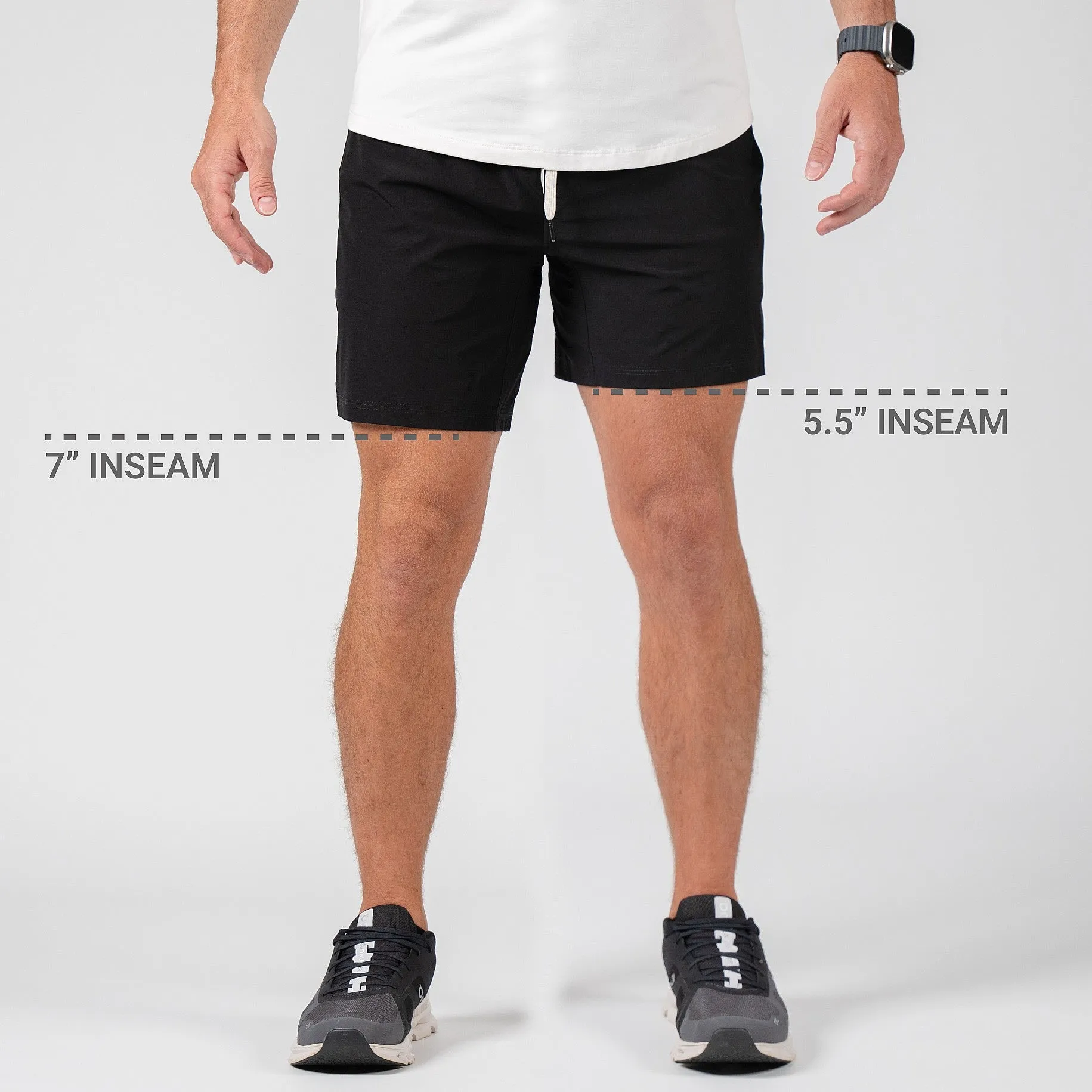 Flow 2.0 Short (Athletic) - Sea Foam 5.5" & 7" - Linerless