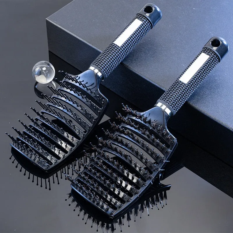 Hair Brush Scalp Massage Comb Hairbrush Wet Curly Detangle Hair Brush