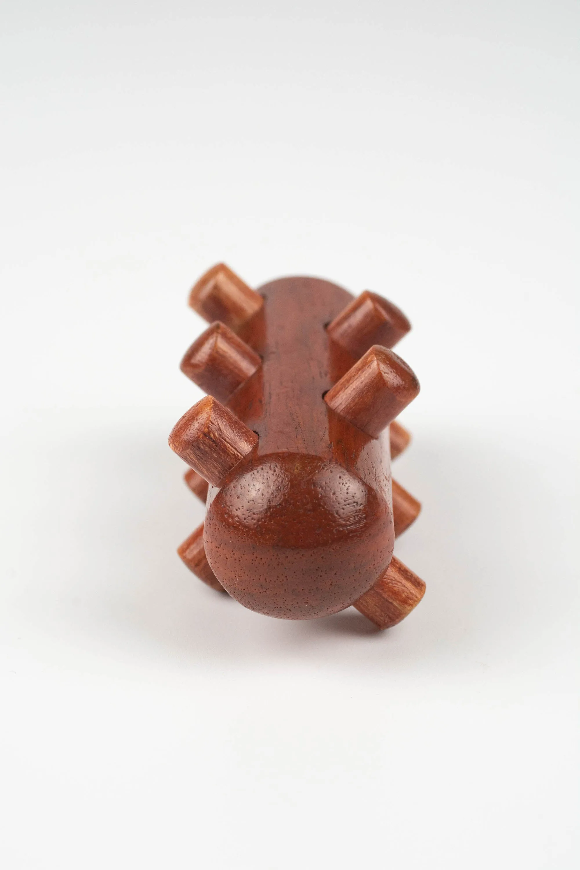 Hand Crafted Wood I Shape Hand Massage Squeezer