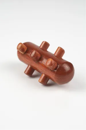 Hand Crafted Wood I Shape Hand Massage Squeezer