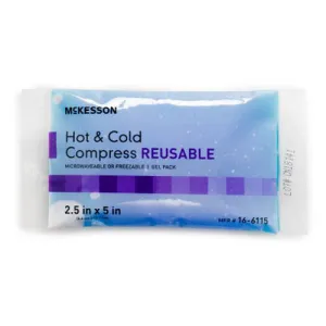 Hot / Cold Pack McKesson General Purpose X-Small 2-1/2 X 5 Inch Gel Reusable Count of 1 By McKesson