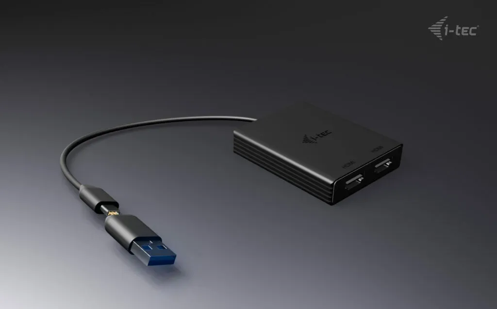 I-Tec Usb-A/C 2X Hdmi Adapter