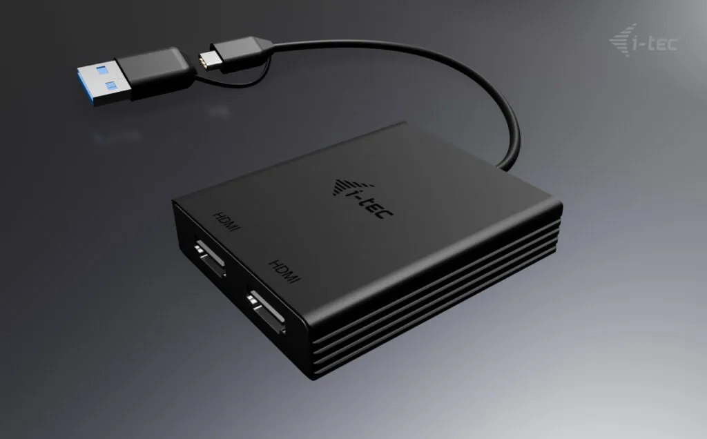 I-Tec Usb-A/C 2X Hdmi Adapter