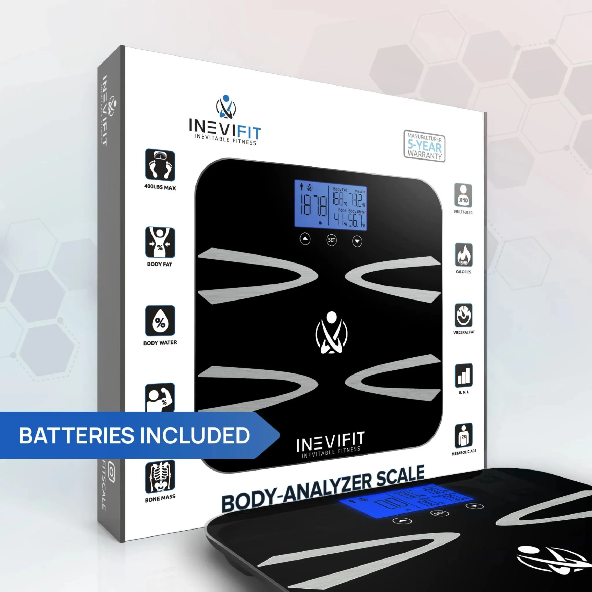 INEVIFIT Digital Body Composition Scale