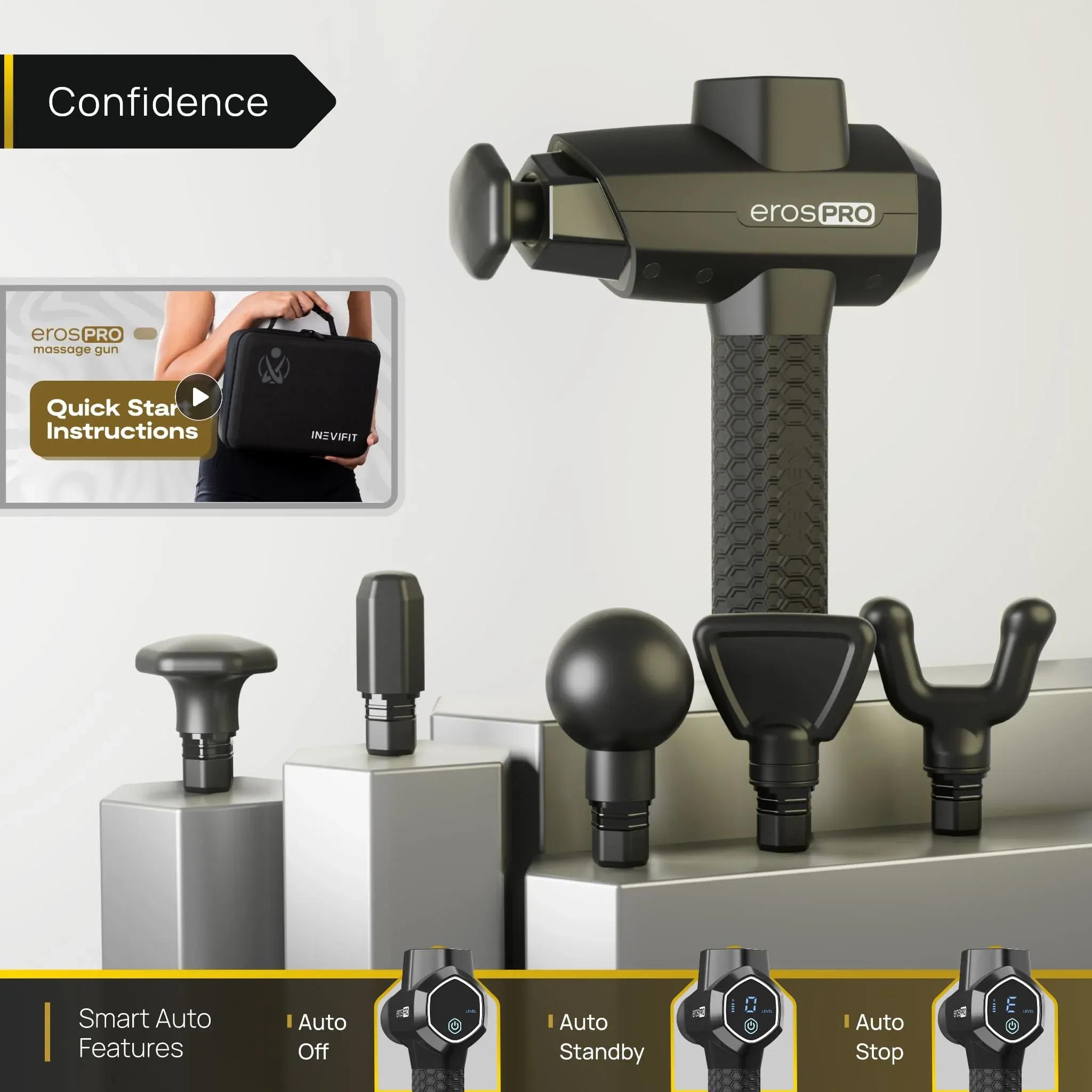 INEVIFIT Eros PRO Massage Gun