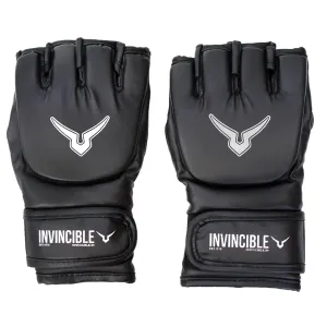 Invincible Beginner's MMA Combat Gloves, Black