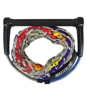 Masterline Performance Short V Handle & 8 Loop Rope