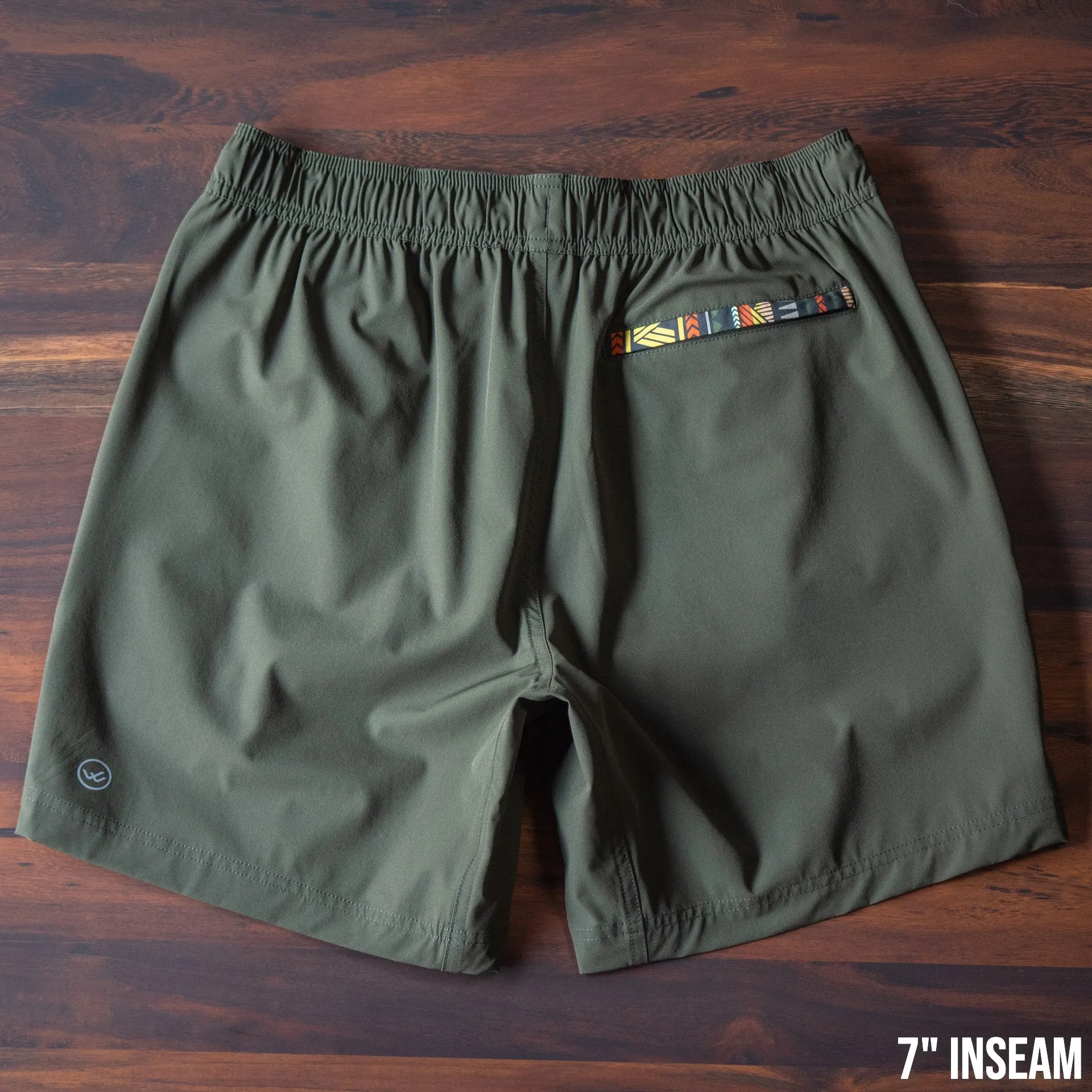 Nomad 3.0 Short (Hybrid) - Olive 5" & 7"