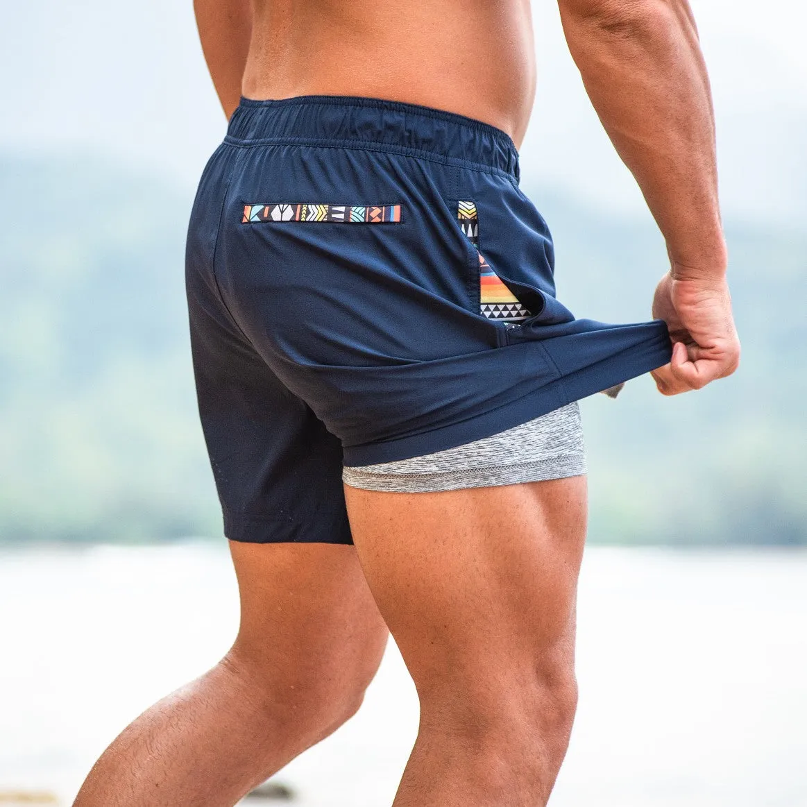 Nomad 3.0 Short (Hybrid) - Pacific 5" & 7"