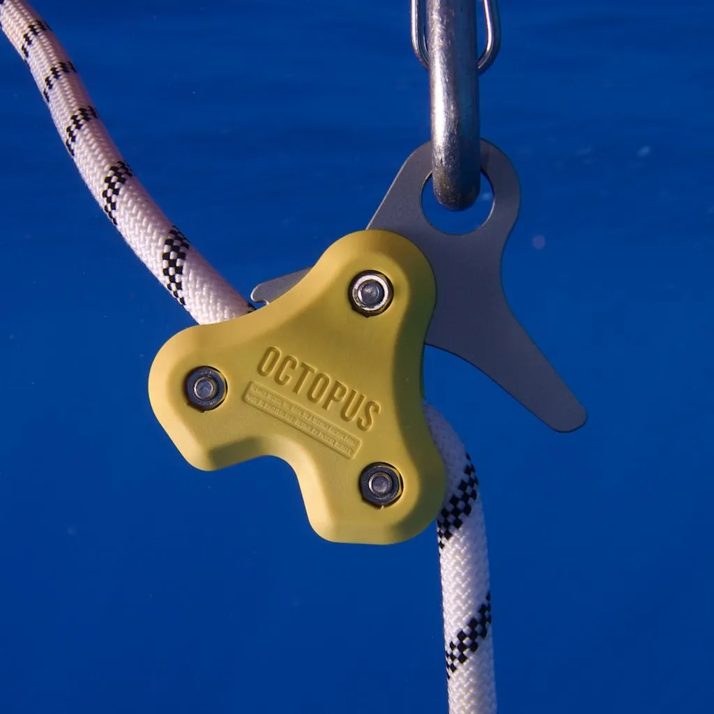 Octopus Freediving pulling system Yellow