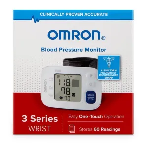 Omron 3 Series® Wireless Wrist Blood Pressure Monitor