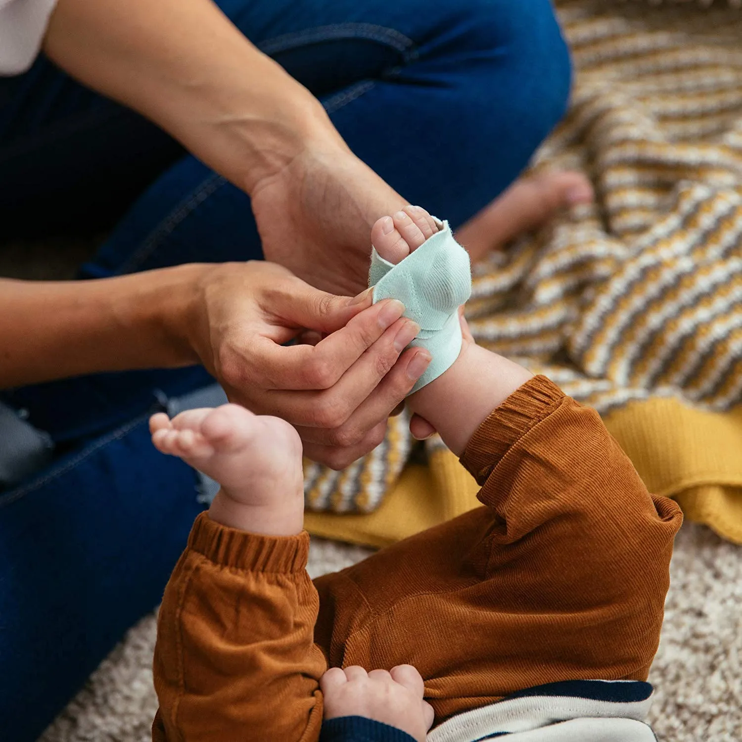 Owlet Smart Sock Baby Monitor - Track Your Infant's Heart Rate & Oxygen Levels