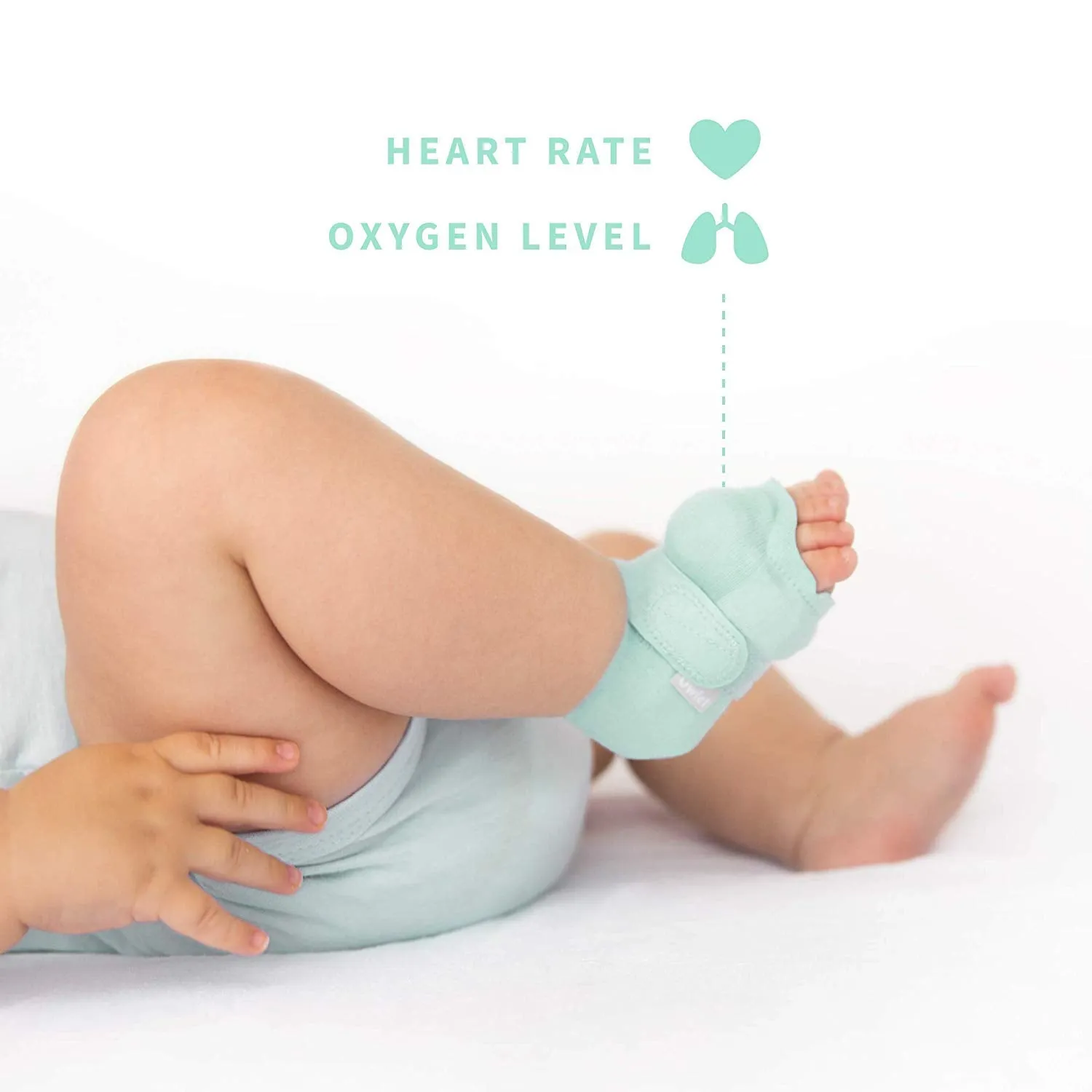 Owlet Smart Sock Baby Monitor - Track Your Infant's Heart Rate & Oxygen Levels