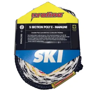 Performance Classic 5 Loop Slalom Rope- 13 Team Handle