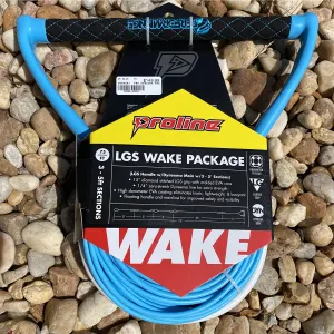Performance Ski and Surf LGS Pro Spectra Wake Rope-Handle Combo 75 - AM Blue