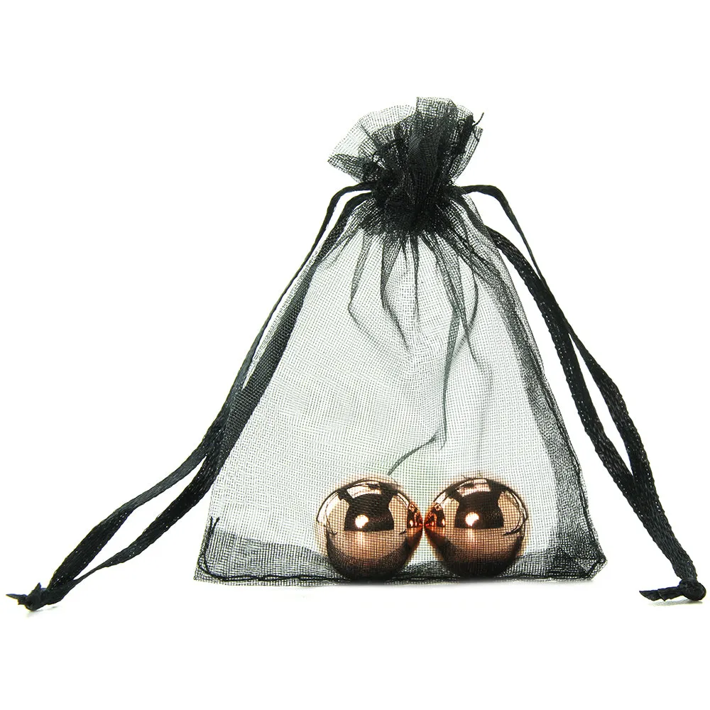 PinkCherry Weighted Kegel Balls in Rose Gold