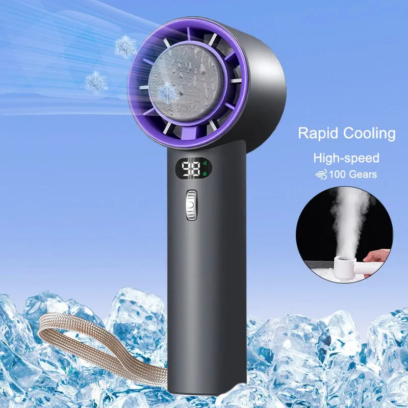 Portable Handheld Turbo Fan Cooling Refrigeration Semiconductor