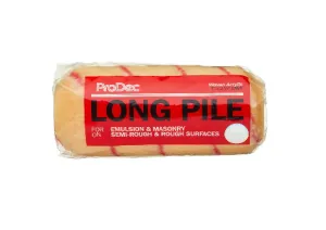ProDec PRRE034 7 inch x 1.75" Long Pile Woven Trade Professional Paint Roller