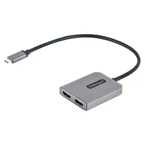 Startech.Com Usb-C To Dual Hdmi Adapter - Usb-C / 2X Hdmi - 36 Cm