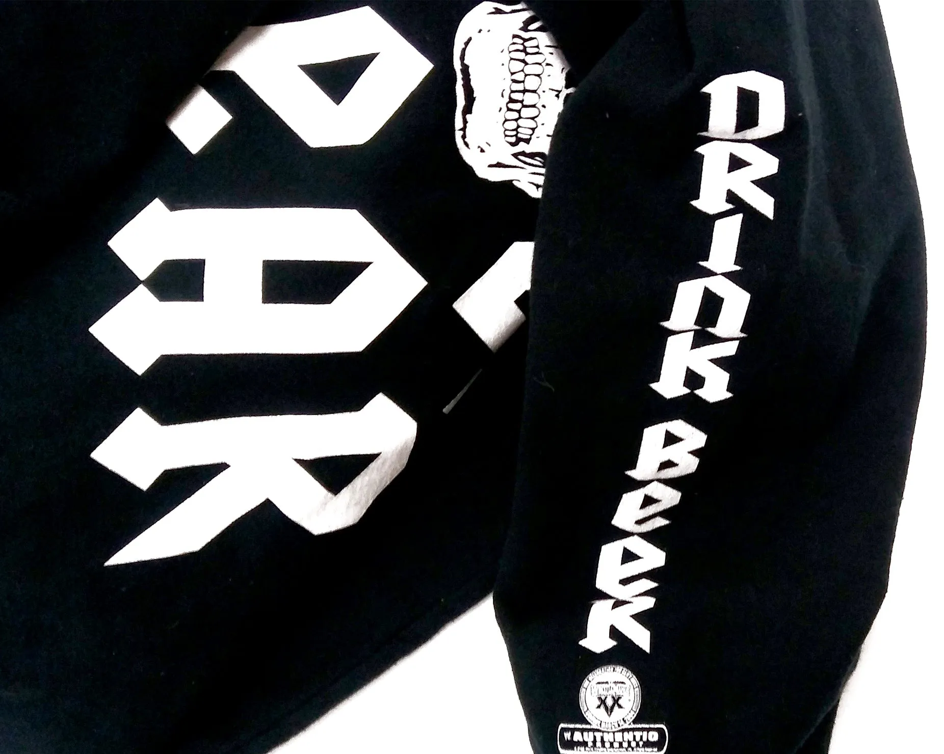 WWE STONE COLD STEVE AUSTIN FUCK FEAR HOODIE LG