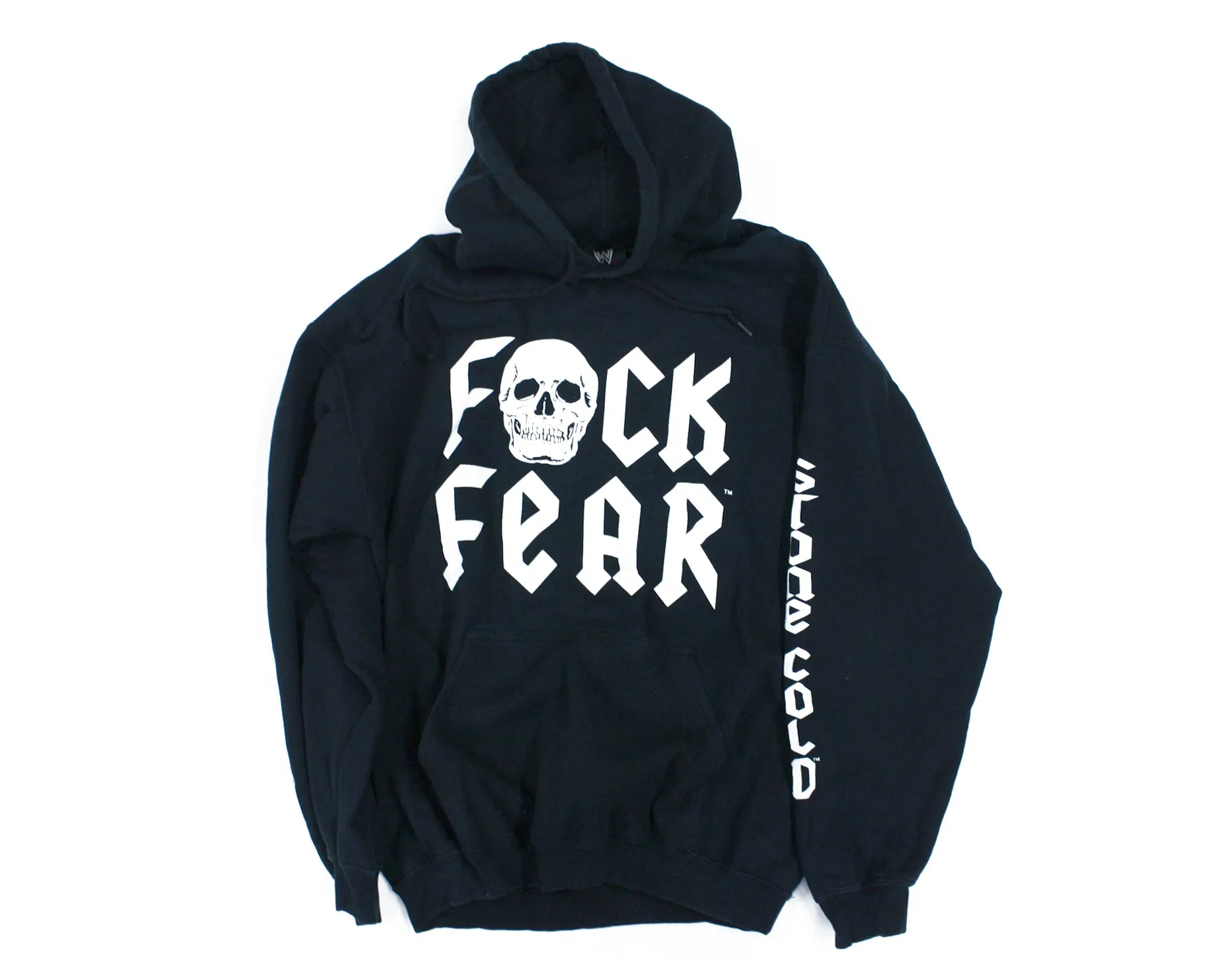 WWE STONE COLD STEVE AUSTIN FUCK FEAR HOODIE LG