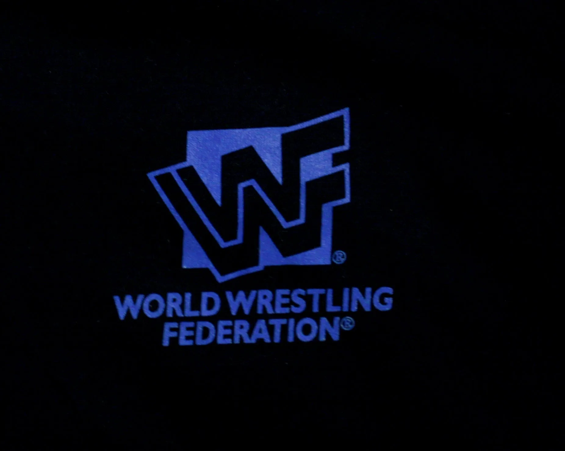 WWF BLUE LOGO / STONE COLD T-SHIRT YOUTH L / XS