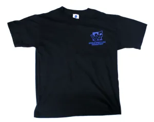 WWF BLUE LOGO / STONE COLD T-SHIRT YOUTH L / XS