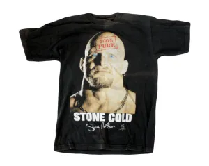 WWF STONE COLD 100% PURE T-SHIRT MED