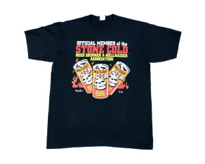 WWF STONE COLD BEER DRINKER ASSOCIATION T-SHIRT LG