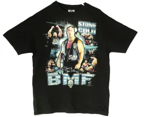 WWF STONE COLD STEVE AUSTIN BMF T-SHIRT MD