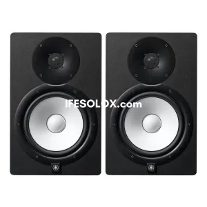 Yamaha HS8 Dual (2-Way) 8" Bass Reflex Bi-amplified Near Field Active Studio Monitors (Black) - Brand New